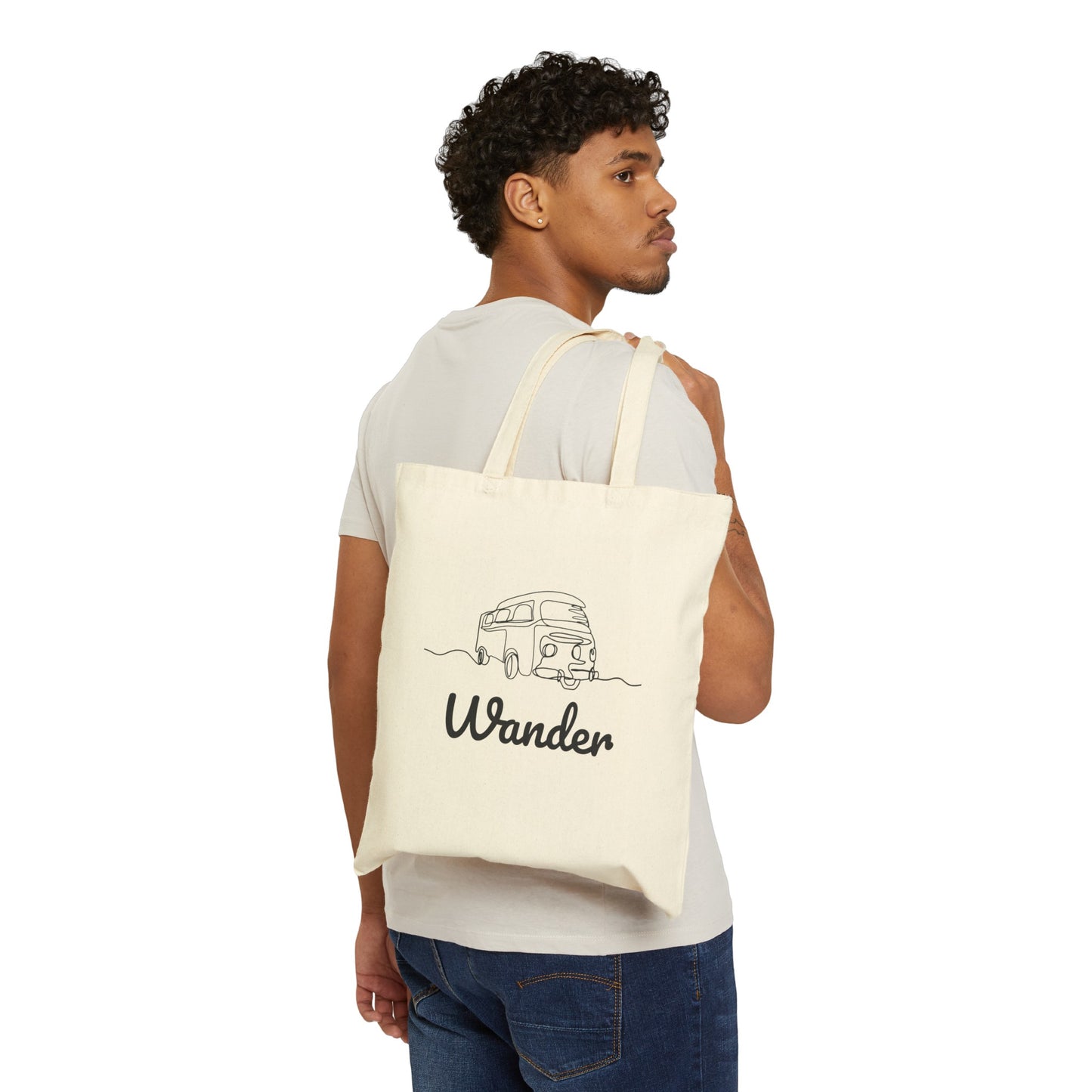 Vintage VW Bus - Wander Canvas Bag