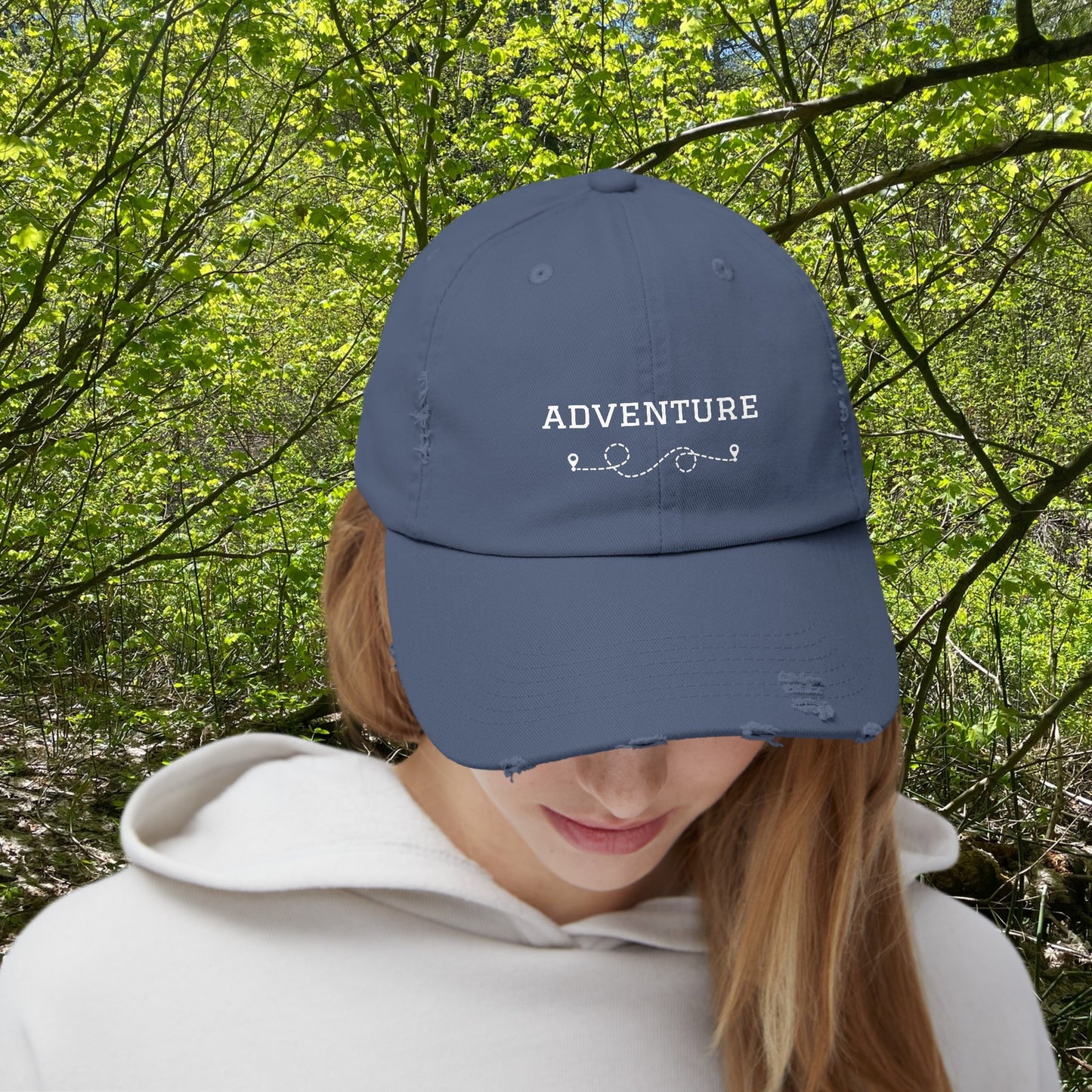Distressed Cap - Adventure
