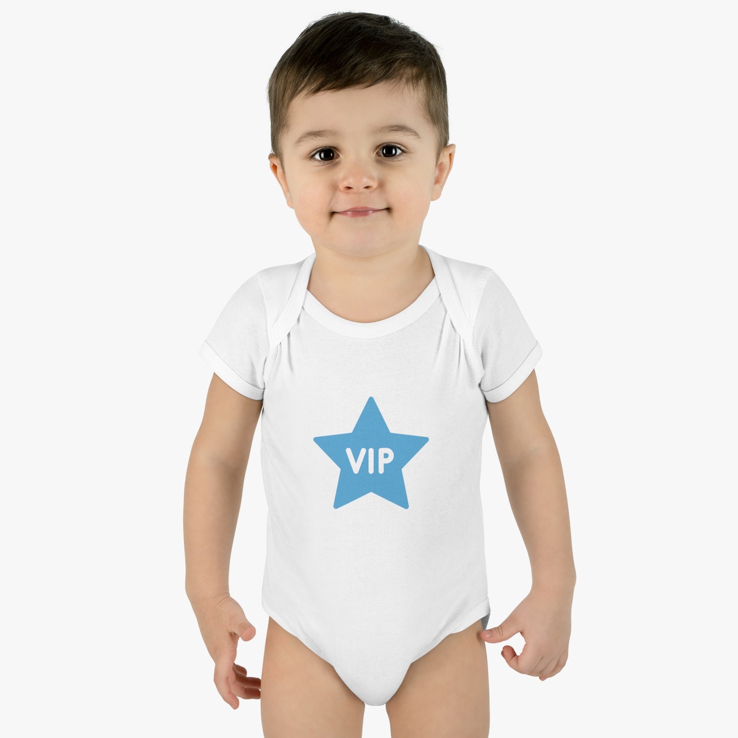 "VIP" Blue Nickname Onesie