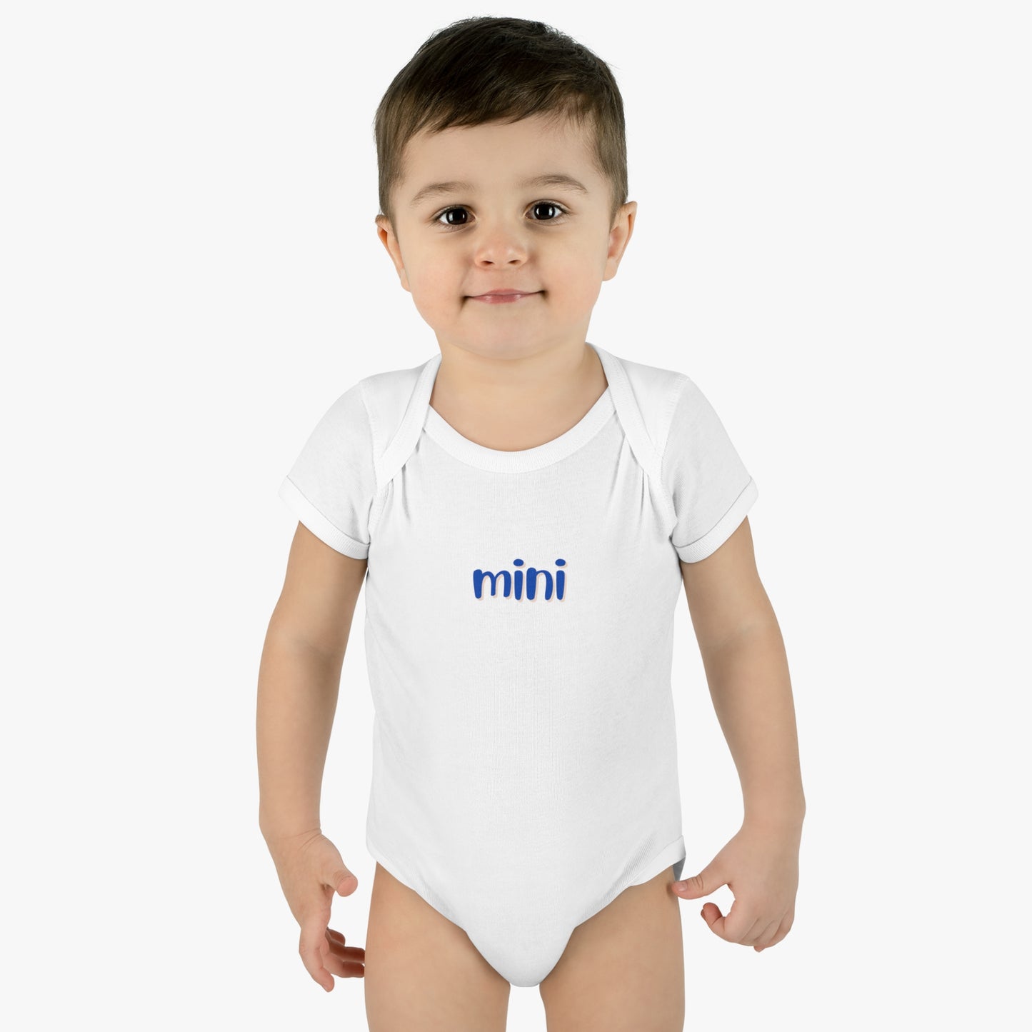 "Mini" Blue Nickname Onesie