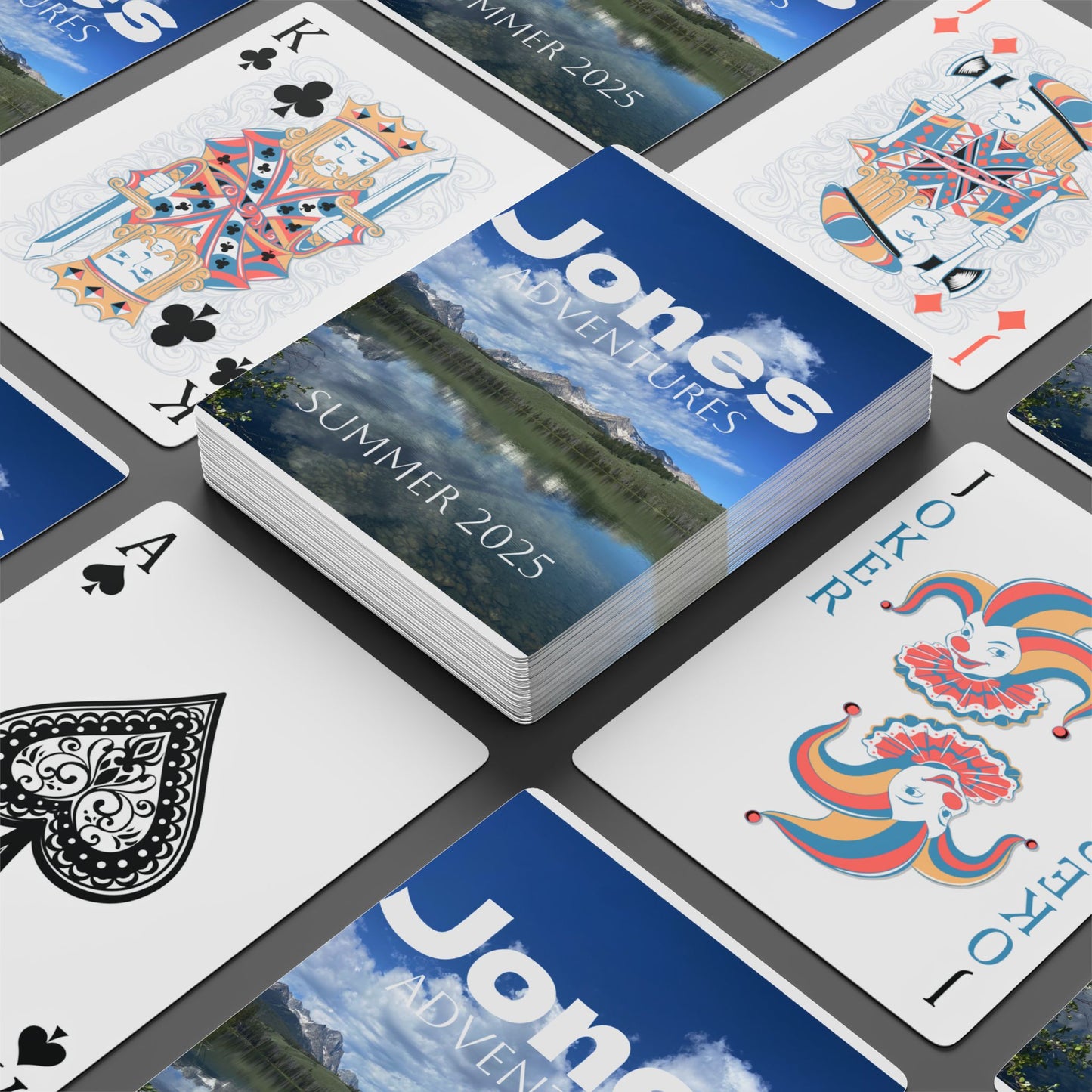 Custom Playing Cards - Customized for Road Trip Fun-Kits & Game Nights