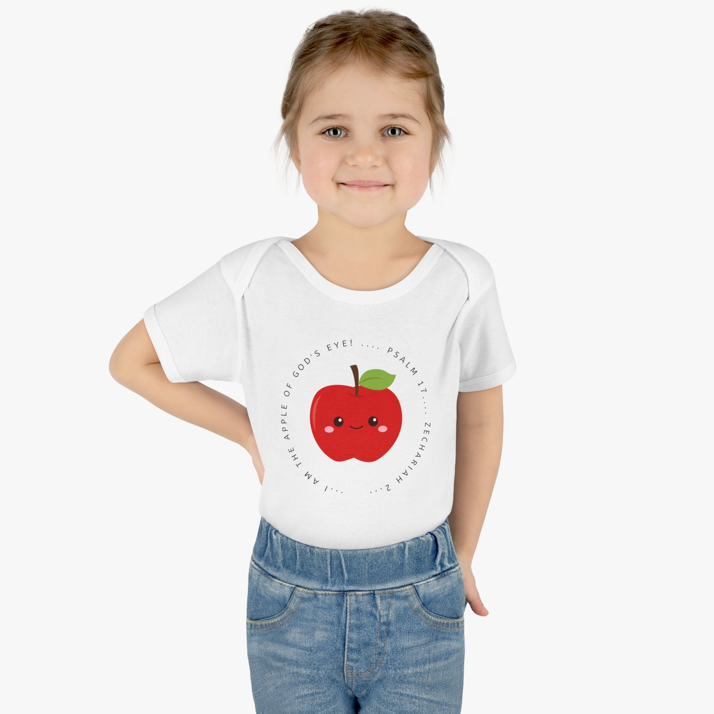 I am the Apple of God's Eye Onesie