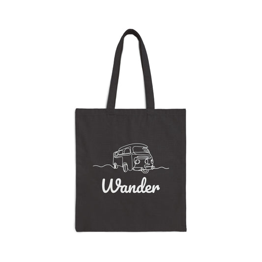 Vintage VW Bus - Wander Canvas Bag