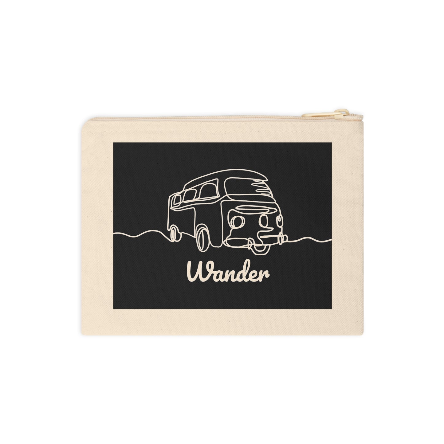 Vintage VW Bus - Wander Zipper Pouch