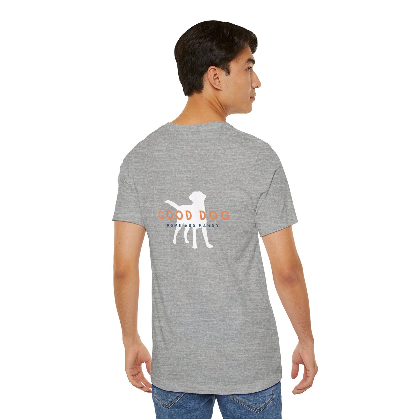 Good Dog Two-Sided Design Unisex Jersey Short Sleeve Tee