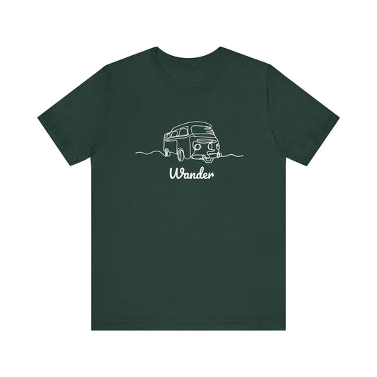 T-shirt - Vintage VW Bus - Wander