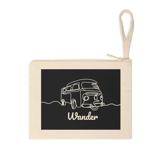 Vintage VW Bus - Wander Zipper Pouch