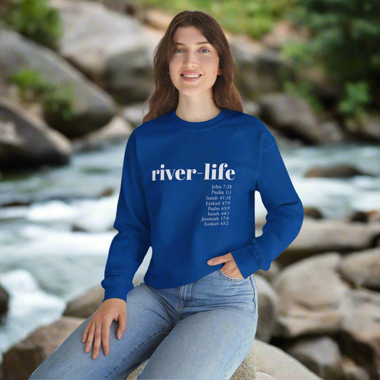 River Life. Unisex Heavy Blend™ Crewneck Sweatshirt