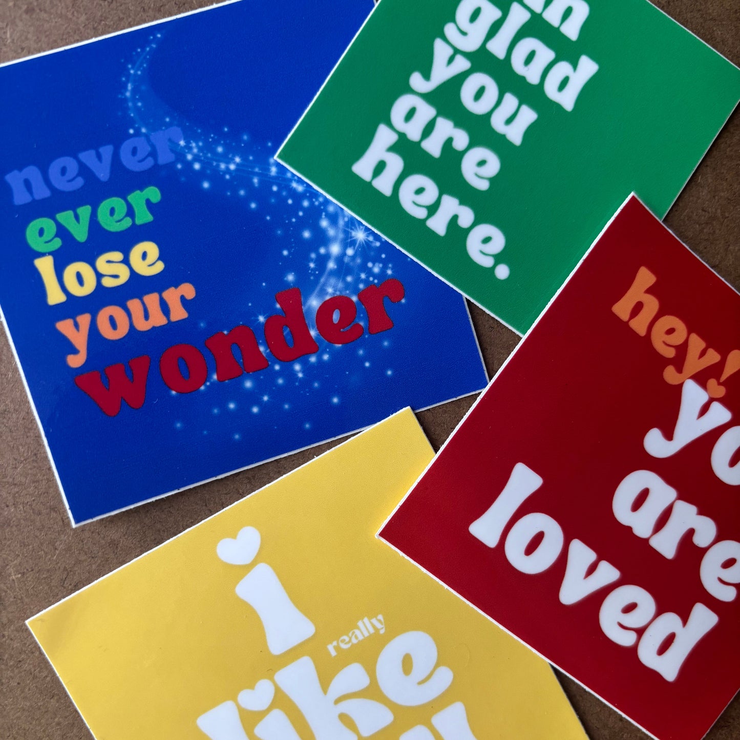 Words of ENCOURAGEMENT vinyl sticker bundle
