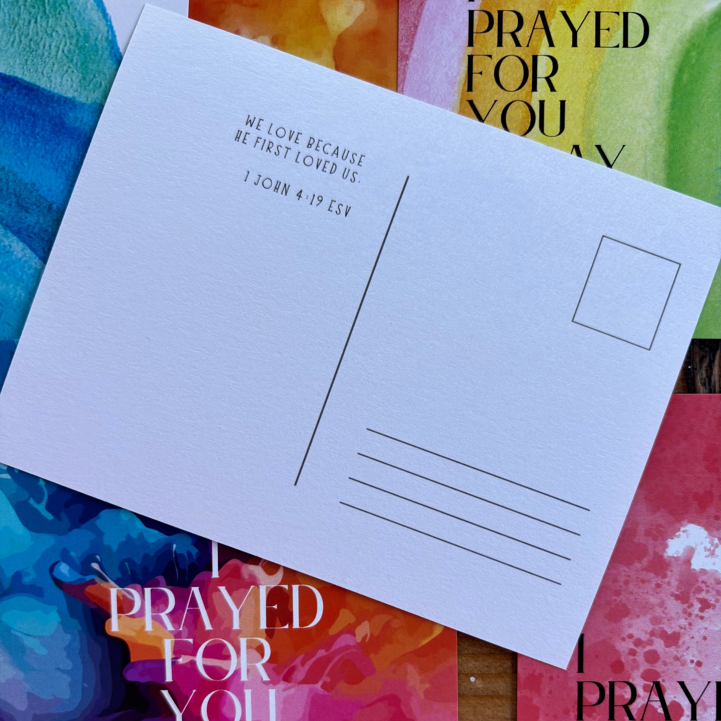 Painted Prayer Postcards