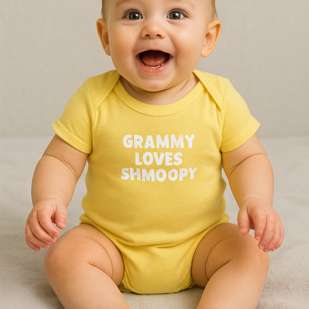 Personalized Baby Bodysuit T-shirt Custom Nickname Gift